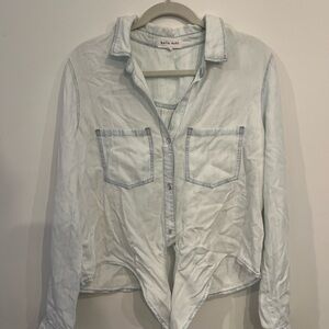 Bella Dahl Sky Blue Casual Shirt
